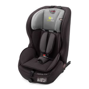 KinderKraft fotelik samochodowy SAFETY-FIX black z systemem ISOFIX (I/II/III)