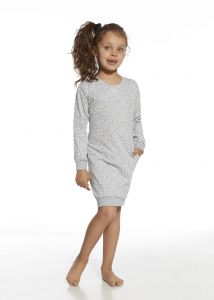 KOSZULA GIRL DR 942/73 WHITE BEAR