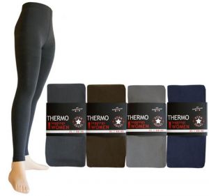 Legginsy damskie thermo 24551