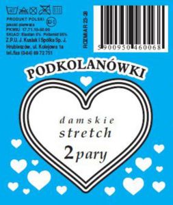 Podkolanówki STRETCH