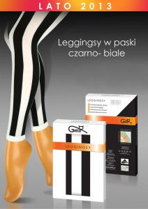 LEGGINGS STRIPES - Leggingsy damskie wzorzyste