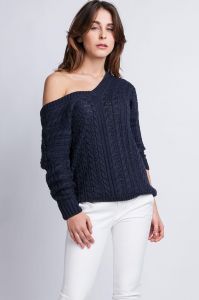 Sweter Kendall SWE 079 granatowy