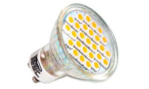 Żarówka LED GU10 27 SMD 5050 Biała Zimna K079